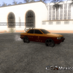 Taxi Nissan Tsuru de la Cd de Mexico