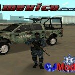 Camioneta Ejército Mexicano para GTA San Andreas