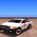 DODGE RAM DE LA POLICIA MUNICIPAL DE GUADALUPE VICTORIA, DGO [FELIPE]