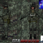 Skin del ejercito mexicano