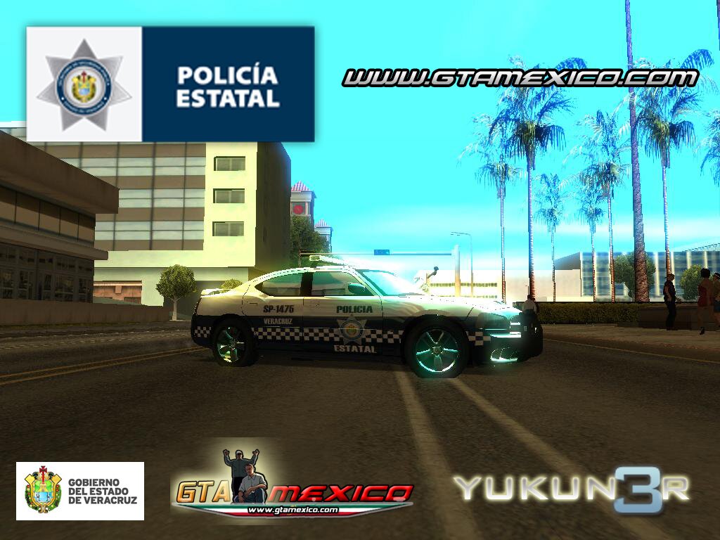 dodge charger policia estatal veracruz