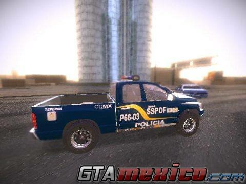 dodge ram sspdf policia ciudad de mexico www.gtamexico (3)