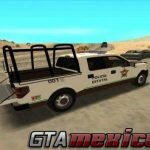 Ford F150 de la PEA de Tamaulipas