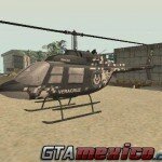 Helicoptero de la Fuerza Civil de Veracruz