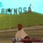 Letrero de Reynosa en Vinewood